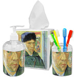 Van Gogh's Self Portrait with Bandaged Ear Acrylic Bathroom Accessories Set