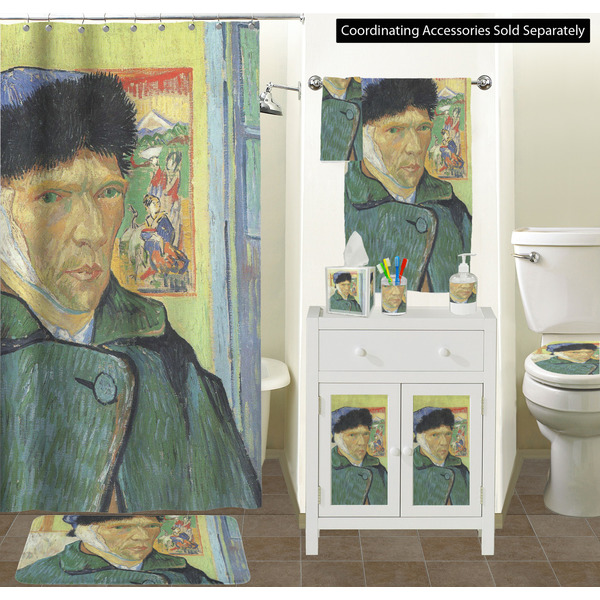 Van Gogh's Self Portrait with Bandaged Ear Bathroom Scene