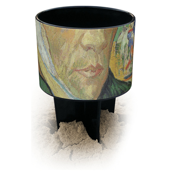 Van Gogh's Self Portrait with Bandaged Ear Beach Spiker - Black - Main