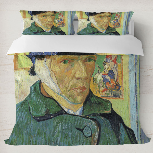 Custom Van Gogh's Self Portrait with Bandaged Ear Duvet Cover Set - King