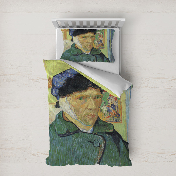 Custom Van Gogh's Self Portrait with Bandaged Ear Duvet Cover Set - Twin XL