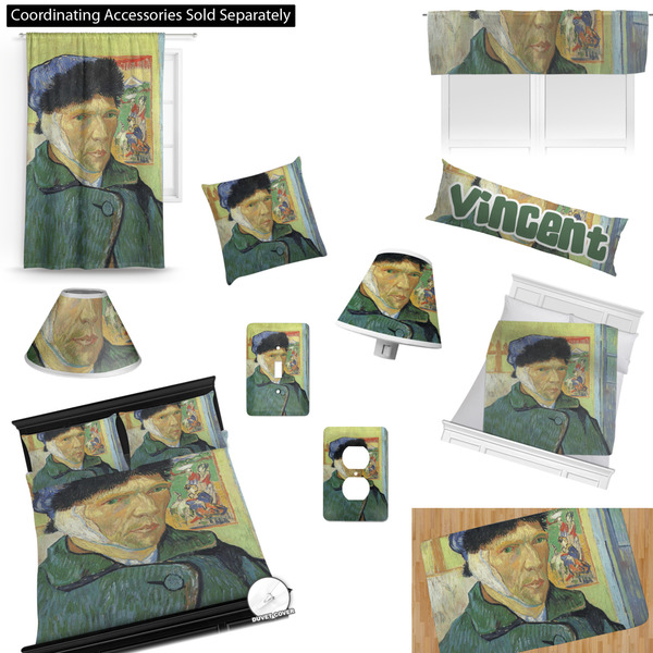 Van Gogh's Self Portrait with Bandaged Ear Bedroom Decor & Accessories