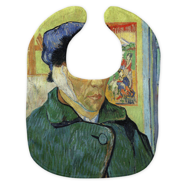 Van Gogh's Self Portrait with Bandaged Ear Bib - Velour - Flat Approval