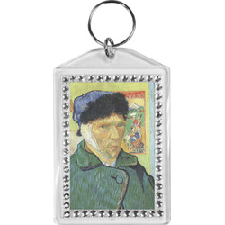Van Gogh's Self Portrait with Bandaged Ear Bling Keychain