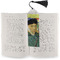 Van Gogh's Self Portrait with Bandaged Ear Bookmark w/ Tassel - In Book