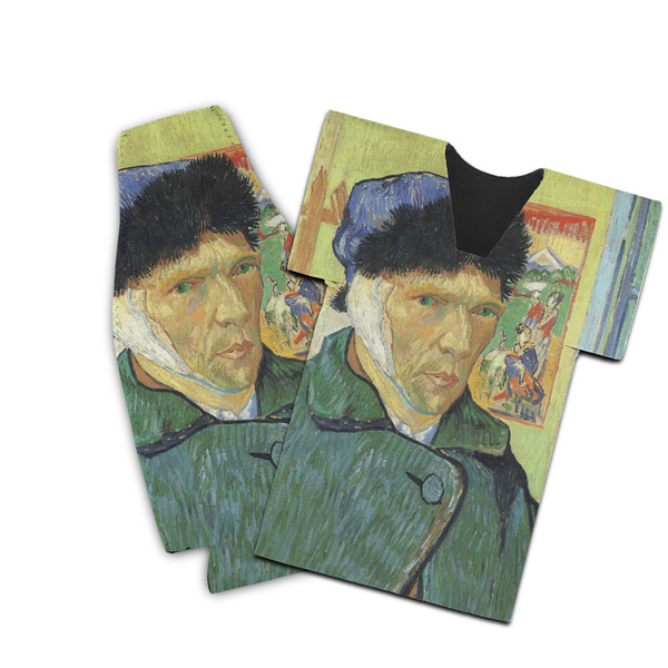 Custom Van Gogh's Self Portrait with Bandaged Ear Bottle Cooler