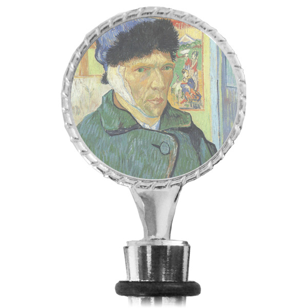 Van Gogh's Self Portrait with Bandaged Ear Bottle Stopper Main View