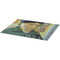 Van Gogh's Self Portrait with Bandaged Ear Burlap Placemat (Angle View)