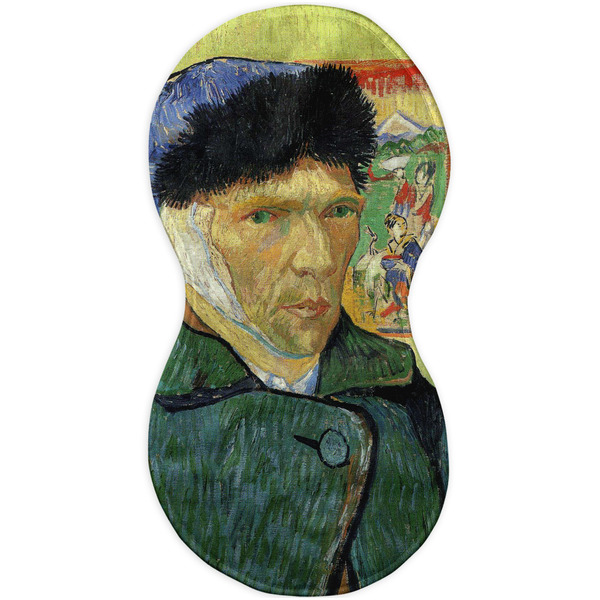Van Gogh's Self Portrait with Bandaged Ear Burp Peanut Shaped Flat