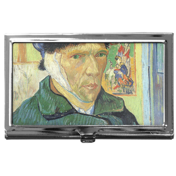 Custom Van Gogh's Self Portrait with Bandaged Ear Business Card Case