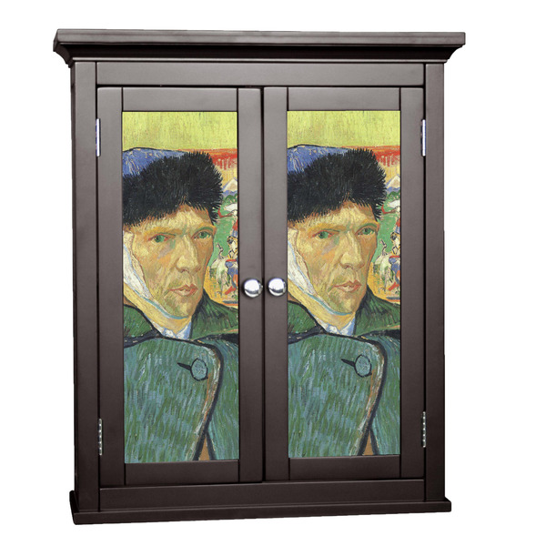 Custom Van Gogh's Self Portrait with Bandaged Ear Cabinet Decal - Large