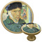 Van Gogh's Self Portrait with Bandaged Ear Cabinet Knob - Gold - Multi Angle