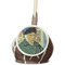 Van Gogh's Self Portrait with Bandaged Ear Cake Pop - Close Up View