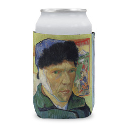 Van Gogh's Self Portrait with Bandaged Ear Can Cooler (12 oz)