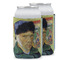 Van Gogh's Self Portrait with Bandaged Ear Can Cooler - Standard 12oz - Two on Cans