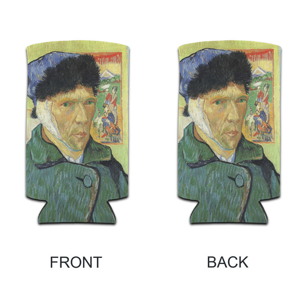 Van Gogh's Self Portrait with Bandaged Ear Can Cooler - Tall 12oz - Front & Back