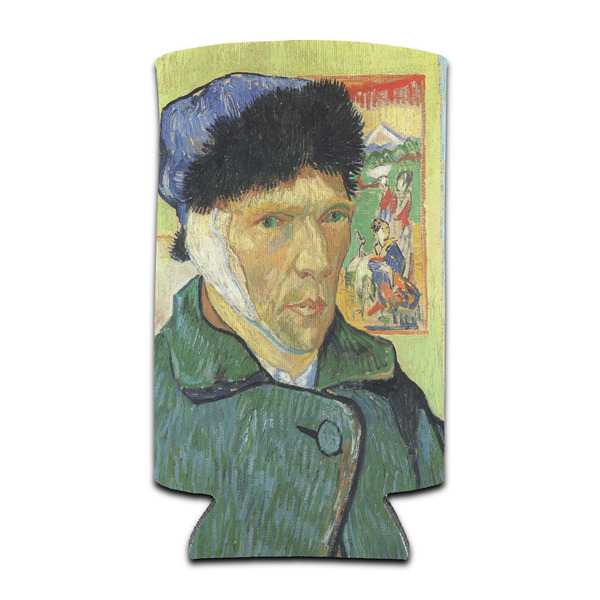 Van Gogh's Self Portrait with Bandaged Ear Can Cooler - Tall 12oz - Set of 4 - Front
