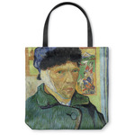 Van Gogh's Self Portrait with Bandaged Ear Canvas Tote Bag