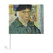 Van Gogh's Self Portrait with Bandaged Ear Car Flag - Large - FRONT