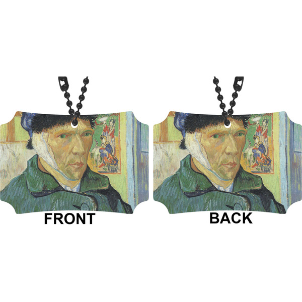 Van Gogh's Self Portrait with Bandaged Ear Car Ornament - Berlin (Approval)