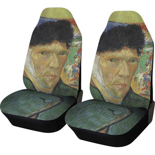 Custom Van Gogh's Self Portrait with Bandaged Ear Car Seat Covers (Set of Two)