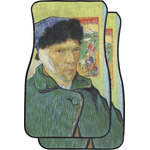 Van Gogh's Self Portrait with Bandaged Ear Car Floor Mats (Front Seat)