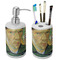 Van Gogh's Self Portrait with Bandaged Ear Ceramic Bathroom Accessories