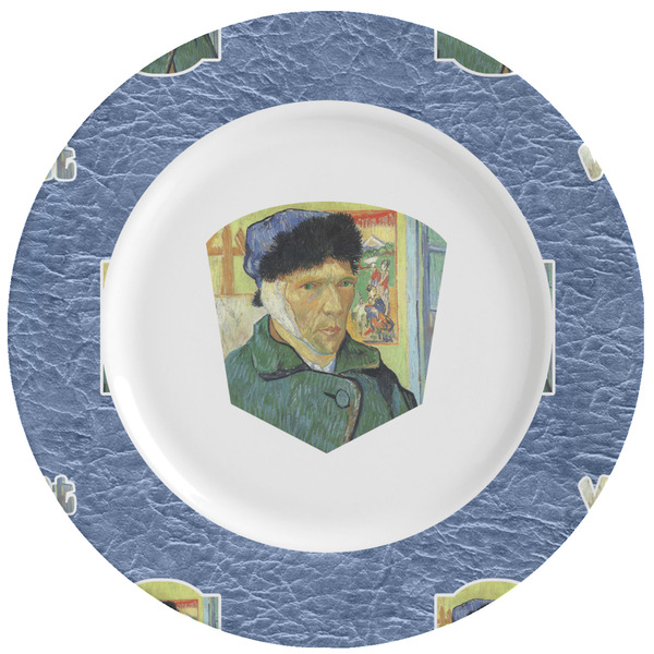 Custom Van Gogh's Self Portrait with Bandaged Ear Ceramic Dinner Plates (Set of 4)