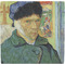 Van Gogh's Self Portrait with Bandaged Ear Ceramic Tile Hot Pad