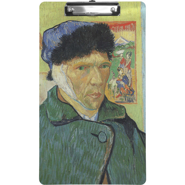 Custom Van Gogh's Self Portrait with Bandaged Ear Clipboard (Legal Size)