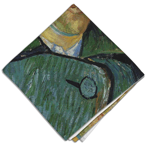 Custom Van Gogh's Self Portrait with Bandaged Ear Cloth Dinner Napkin - Single