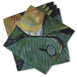 Van Gogh's Self Portrait with Bandaged Ear Cloth Cocktail Napkins - Set of 4
