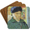 Van Gogh's Self Portrait with Bandaged Ear Coaster Set (Personalized)