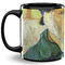 Van Gogh's Self Portrait with Bandaged Ear Coffee Mug - 11 oz - Full- Black