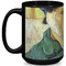 Van Gogh's Self Portrait with Bandaged Ear Coffee Mug - 15 oz - Black Full