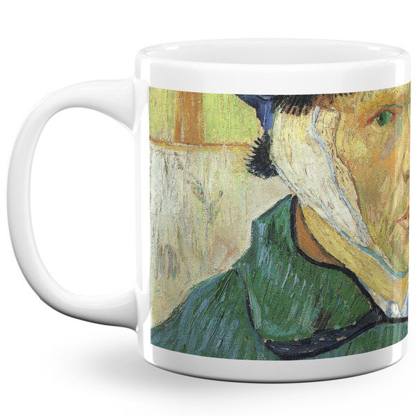 Van Gogh's Self Portrait with Bandaged Ear Coffee Mug - 20 oz - White