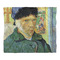 Van Gogh's Self Portrait with Bandaged Ear Comforter - King - Front