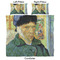 Van Gogh's Self Portrait with Bandaged Ear Comforter Set - King - Approval