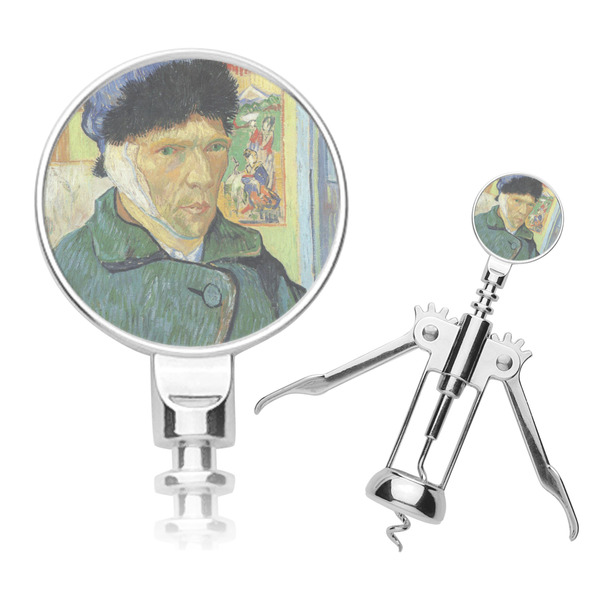 Custom Van Gogh's Self Portrait with Bandaged Ear Corkscrew