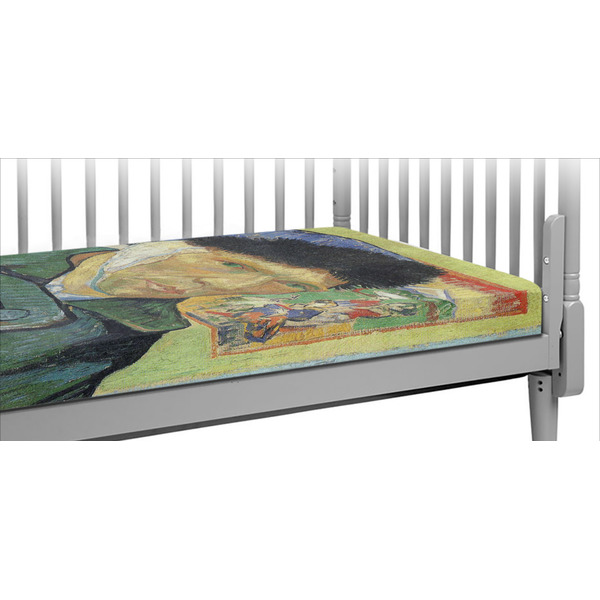 Custom Van Gogh's Self Portrait with Bandaged Ear Crib Fitted Sheet
