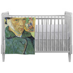 Van Gogh's Self Portrait with Bandaged Ear Crib Comforter / Quilt