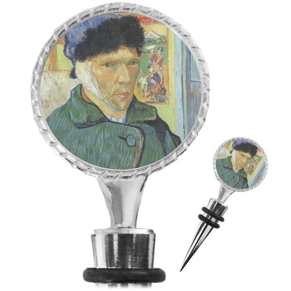 Custom Van Gogh's Self Portrait with Bandaged Ear Wine Bottle Stopper