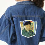 Van Gogh's Self Portrait with Bandaged Ear Large Custom Shape Patch - 2XL