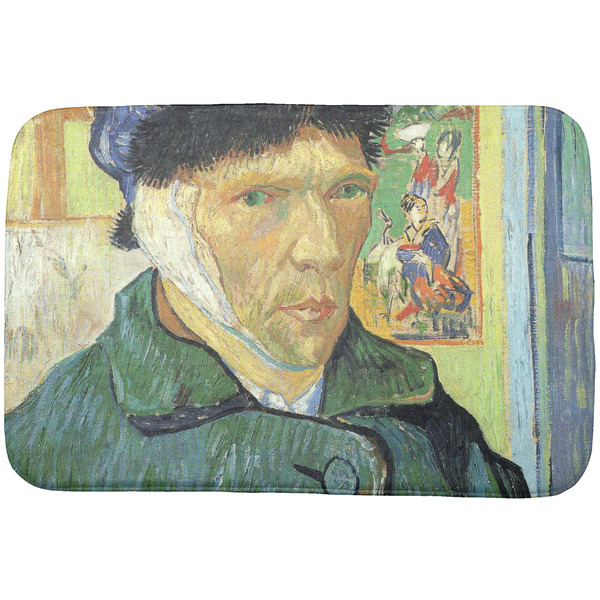 Custom Van Gogh's Self Portrait with Bandaged Ear Dish Drying Mat