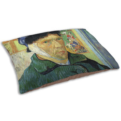 Van Gogh's Self Portrait with Bandaged Ear Indoor Dog Bed - Small