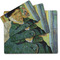 Van Gogh's Self Portrait with Bandaged Ear Dog Food Mat - MAIN (sm, med, lrg)