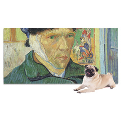 Van Gogh's Self Portrait with Bandaged Ear Dog Towel