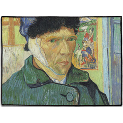 Van Gogh's Self Portrait with Bandaged Ear Door Mat - 24"x18"