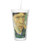 Van Gogh's Self Portrait with Bandaged Ear Double Wall Tumbler with Straw - Front