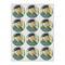Van Gogh's Self Portrait with Bandaged Ear Drink Topper - Small - Set of 12